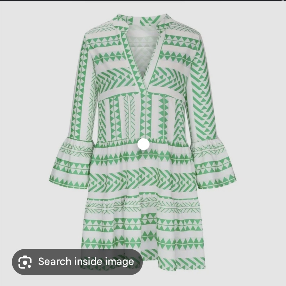 Arthur Jane Claire Dress | Green | Large